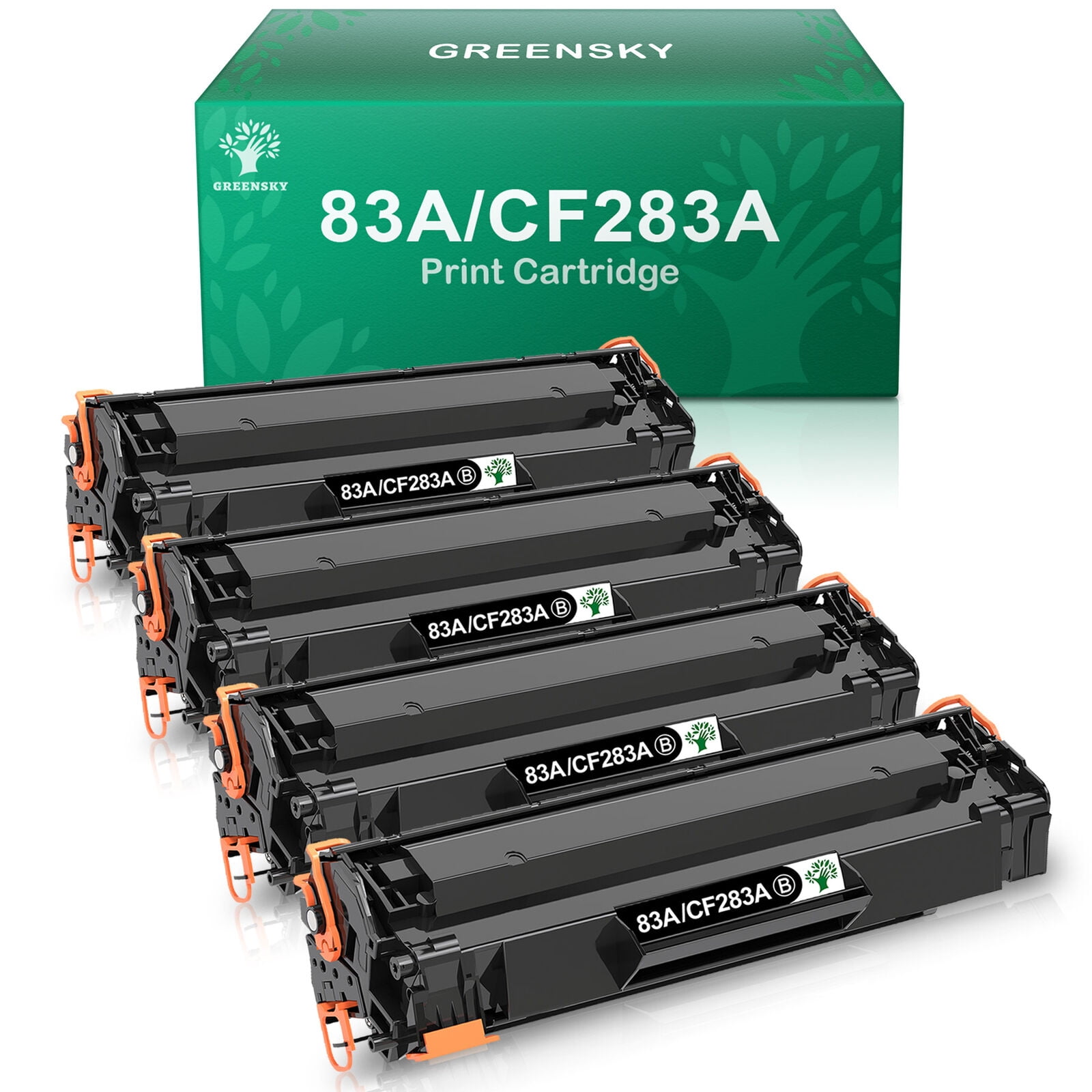 4 Combo Pack Black Toner Fit Hp 83A Cf283a Laserjet Pro Mfp M225dw M225dw  M127fw - Walmart.com