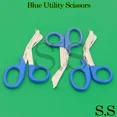 thumbnail image 2 of 10 Pcs Blue Utility Scissors 7.25" Multi-Purpose Diy Ems Emt Universal Shears, 2 of 2