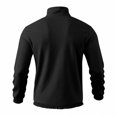 thumbnail image 5 of Curuila Mens Sweatshirt Button Down Long Sleeve Solid Color Stand Collar Pullover Sweatshirts Loose Fit Comfort Pullover Tops Size L, 5 of 5