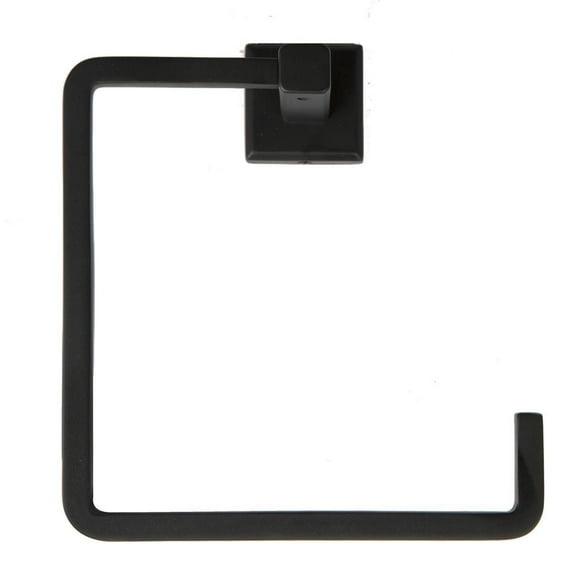 era Cubo Mounted Towel Holder Black