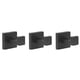 thumbnail image 1 of Ganchos de pared BuyWeek 3 piezas de Acero inoxidable con tornillos, 1 of 12