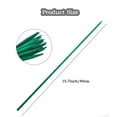 thumbnail image 2 of 20Pcs Green Bamboo Sticks, Garden Wood Plant Stakes, 15.7inch Floral/Orchid/Tomato Wooden Stakes Plant Support Stakes Wooden, Wooden Sign Posting Garden Sticks, 2 of 8