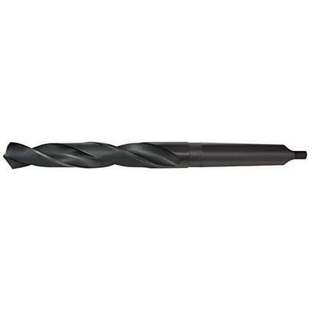 

Alfa Tools TS50030 53/64 Morse Taper 3 High-Speed Steel Taper Shank Drill with Black Oxide Finish