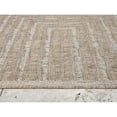 thumbnail image 4 of Allstar Rugs  Abstract Themed Polypropylene Outdoor Rug 5' 0" x 6' 11" - Coconut, 4 of 5