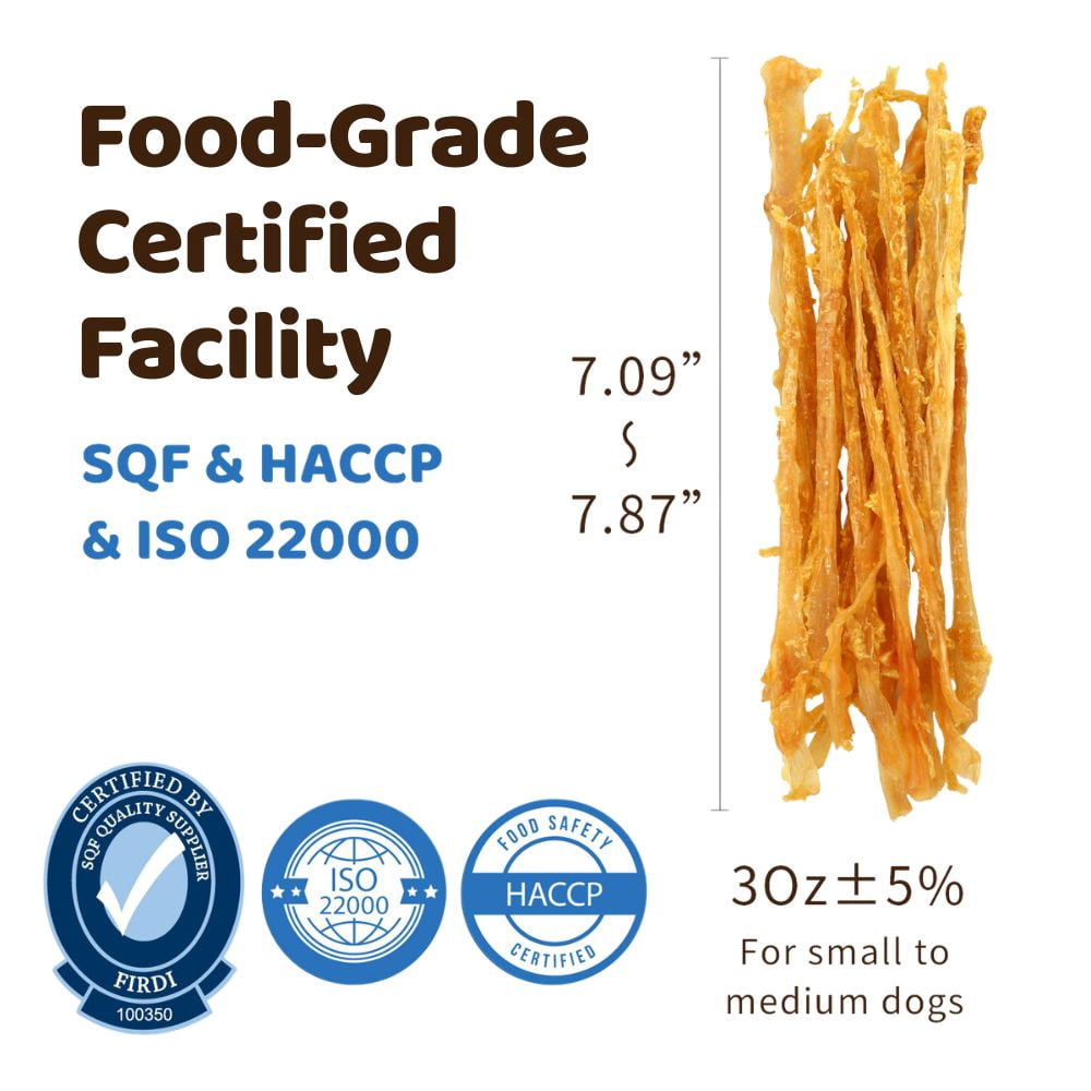 iPaw Turkey Tendon for Dogs Treats, Strips (2 packs)
