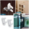 thumbnail image 1 of LPSSTORE 2 Pack Door Handle Lock Proof Doors Windows Handles Door Lever Lock for Child Kids Locks Child Proof, 1 of 6
