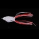 thumbnail image 3 of Topwater Frog Señuelo Señuelo Señuelo Suave Cebo Artificial Crankbaits Anzuelo Cebos Lindo Forma de Rana Acciones de Natación Realistas en El Agua Blanco Macarena Frog Fishing Lure, 3 of 8