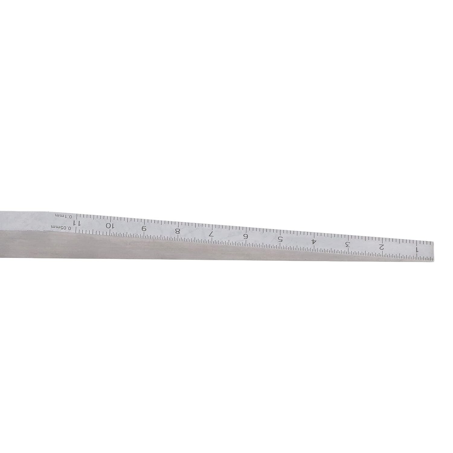 Gamvdout Hole Feeler 22×5×4 Taper Welding Feeler Stainless Steel Hole Measure Tool 2 Scale 0.5 11mm