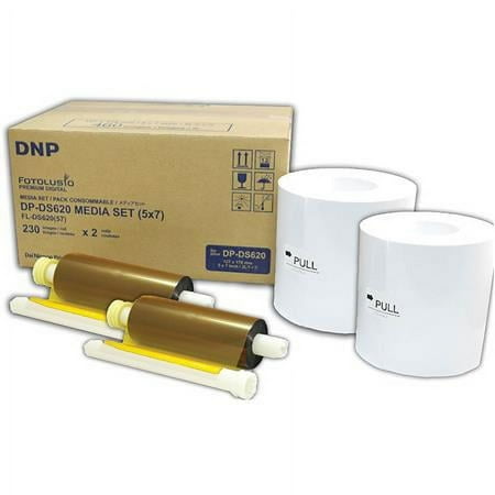 UPC: 4582287830892 | 5×7  Dye Sub Media for DS620A Printer  230 Prints Per Roll  2 Piece