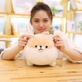 thumbnail image 2 of Perro Muñeco de peluche Juguete para Juguete suave Cachorro Perro Almohada Juguete de peluche Marrón 40 cm Marrón 40cm Zulema Muñeca decorativa de animales, 2 of 8