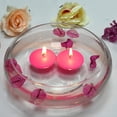 thumbnail image 3 of Zest Candle 24-Piece Floating Candles, 2.25-Inch, Hot Pink, 3 of 6