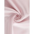 thumbnail image 5 of INSPIRE CHIC Womens Satin Robe Set 2 Pieces Nightgown Silky Soft Midi Camisole Sexy Pajama Sets Kimono Bridesmaid Robes 2XL Pink, 5 of 6