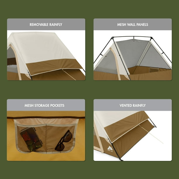 Ozark trail a frame tent hotsell