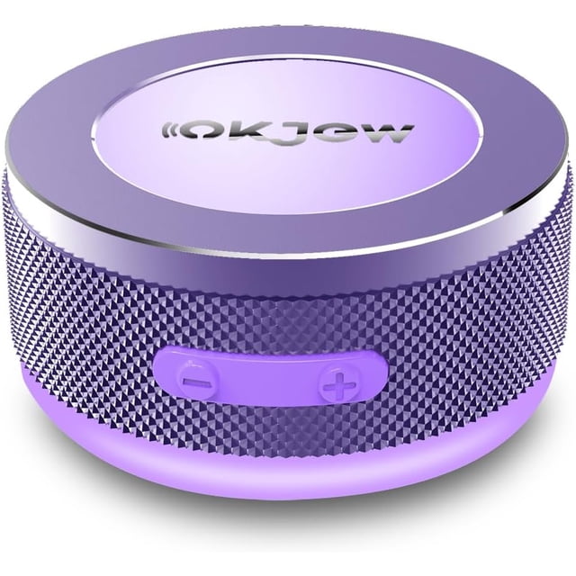 Altavoz inalámbrico de conducción ósea, altavoces vibratorios Bluetooth con luces LED coloridas, altavoz portátil de absorción de superficie para efectos de sonido únicos, ideal para uso en el