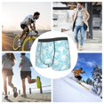 thumbnail image 4 of Pofeuu Cute Rabbit Print Men’s Boxer Briefs, Moisture-Wicking Underwear, Regular,Trunk-Small, 4 of 5