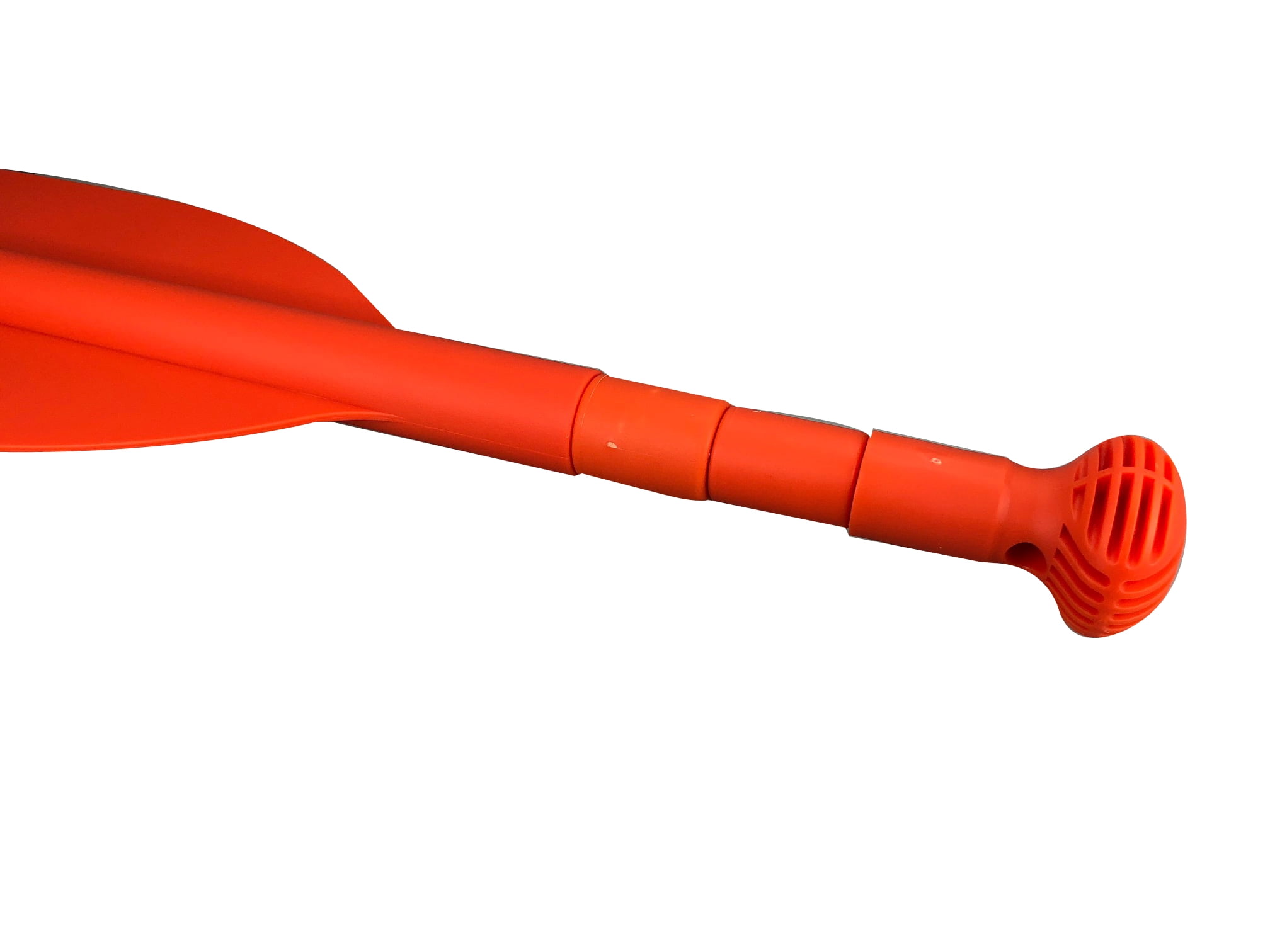 Pactrade Marine Boat Kayak Raft Set of 2 Mini Telescopic Emergency 22'' - 42'' Paddle Orange Blade Round Grip No Direction Limit New Design ( 2 pcs )