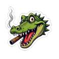 thumbnail image 5 of cartoon Alligator Theme Stickers, Waterproof Alligator Theme Sticker for Water Bottle Laptop Phone Cases Planner Skateboard Luggage Helmet Party Favor Decor, Ideal for Adults Teens Teacher Rewards, 5 of 9