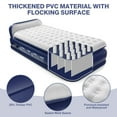 thumbnail image 2 of QDH Air Mattress with Headboard Twin XL Size – Built-in Electric Pump Comfort-Plush Enhanced Coil Technology Mattress for Home, Travel & Camping - Durable Blow Up Mattress, 2 of 9