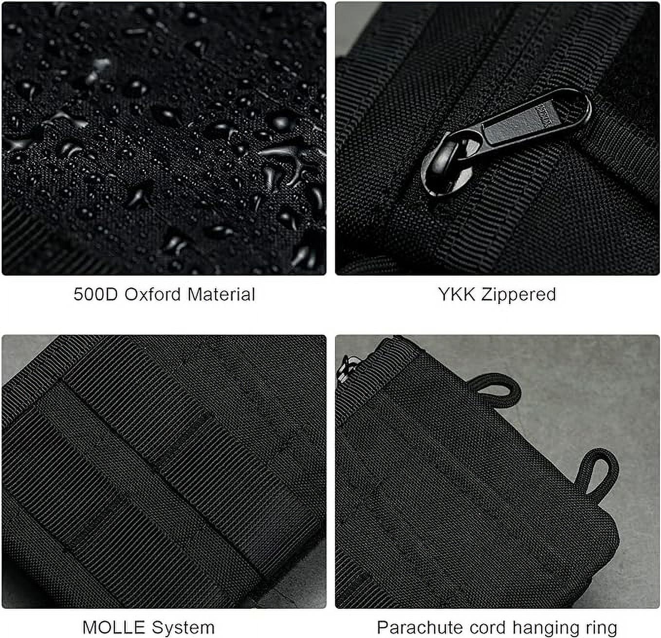 Viperade VE16 Pocket Organizer EDC Pouch with 7 Pockets for Everyday Carry Multitool and Gear Storage