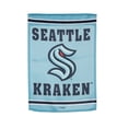 thumbnail image 4 of Seattle Kraken 12.5" x 18" Double-Sided Embossed Suede Garden Flag, 4 of 5