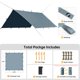 thumbnail image 2 of Lona para Camping FREE SOLDIER Impermeable 3×3m con Protección UV, 2 of 9