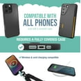 thumbnail image 5 of Smartish Phone Lanyard - Case Clinger - Universal iPhone Holder w/ Detachable Crossbody Shoulder Neck Strap w/ Storage Loops, Fidlock, Insert for Phone Cases iPhone, Galaxy, Pixel - Black Tie Affair, 5 of 6