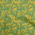 thumbnail image 1 of oneOone Rayon Dark Magenta Fabric Tropical Craft Projects Decor Fabric Printed By The Yard 56 Inch Wide, 1 of 5