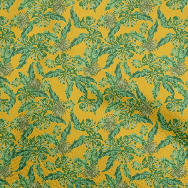 oneOone Rayon Dark Magenta Fabric Tropical Craft Projects Decor Fabric Printed By The Yard 56 Inch Wide