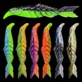 thumbnail image 2 of Greeniant Señuelos de pesca de PVC 7x con durabilidad y fijación estable, señuelos artificiales para peces de pesca en lago Pescar, 2 of 6
