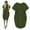 Green, variant on OKBOP Short Sleeve Round-Neck Dress Womens Jumper Ladies Oversized Baggy Short Sleeve Pocket Pullover Mini Dress bridal Cocktail Dress Clearance Purple XXL