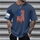 thumbnail image 2 of Playeras Hombre Algodon Camiseta Con Estampado Digital 2D Para Hombre, Camisa De Manga Corta Con Solapa, 2 of 5