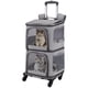 thumbnail image 1 of Mochila transportadora de mascotas con ruedas para perros y gatos pequeños, 1 of 7