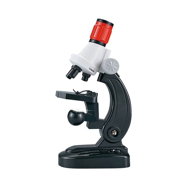 PVCS Science Kits for Kids Microscope Plastic Beginner Microscope Kit Gift for Kids