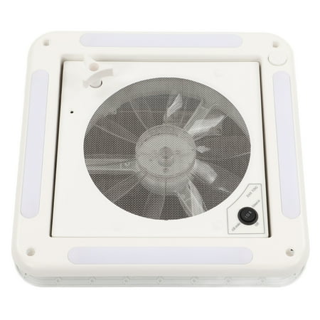 

RV Roof Vent Fan AirVentilation Ceiling Fan AirInletOutlet 360x360mm Low Noise For Van For Yachts