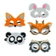 thumbnail image 4 of BRIGHTFUFU 5 uds máscaras de fieltro de animales favores de fiesta máscaras de animales máscaras de animales para niños para fiesta, 4 of 7
