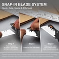 thumbnail image 4 of Kizer Sheepdog C01C Uti 2 Utility EDC Folding Knife Black G10 Handle V3488.29JNA3, 4 of 9