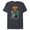 Navy Heather, variant on Marvel Avengers Group Trip Matching Vacation Assemble 2025 - Short Sleeve Blended T-Shirt for Adults - Customized-Yellow