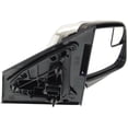 thumbnail image 3 of MIRROR Compatible For 2010 Lincoln MKX Right Passenger Heated Power Glass Chrome, 3 of 5