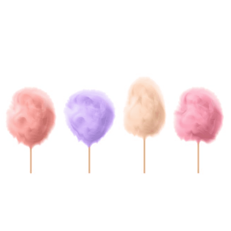 Tgq Kidz Natural Cotton Candy Sugar, Kosher Cotton Candy Floss