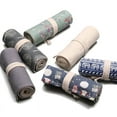 thumbnail image 4 of Handmade canvas pen curtain 12/24/36/48/72 hole large capacity roll pen bag male and female color lead sketch stationery box, 4 of 6
