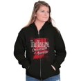 thumbnail image 3 of Indiana Retro State Map Shape Cool IN Zip Up Hoodie Men's Women's Brisco Brands L, 3 of 6
