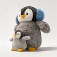 thumbnail image 2 of Mundo de Pinguinos Regordetes Animal de Peluche Madre E Hijo Pinguino Muñeco de Peluche Juguete Silla Sofá Decorativo, 2 of 4