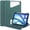 Darkgreen, variant on Allytechgroup iPad Air 11 M4 M3 M2 Case with Pencil Holder, Premium PU Leather Multi Angle Viewing Stand Anti-Scratch Auto Sleep Wake Tablet Case for Apple iPad Air 11 Inch 2026 2025 2024