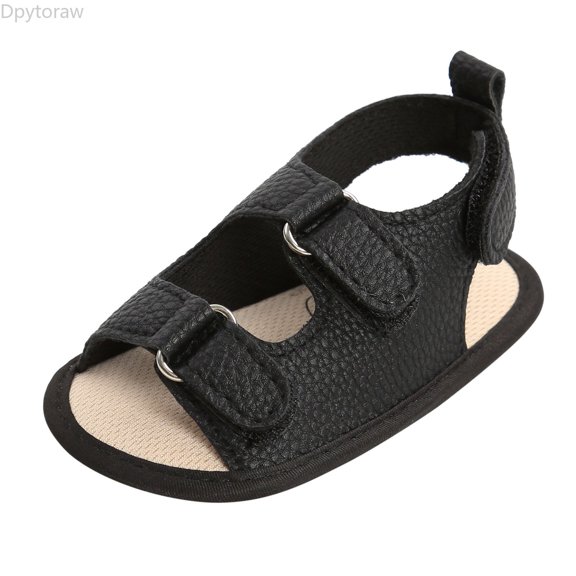 Dpytoraw Flat Girls Rubber Baby Soft Boys Walking Non-Slip Sandals Sole Shoes Prewalker Baby Shoes Infant Soft Sole Sandals Size US:5