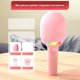thumbnail image 4 of Micrófono inalámbrico Bluetooth HiFi altavoz portátil de mano de una pieza con 5 modos de luz ambiental para el hogar chico adulto, 4 of 8