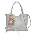 thumbnail image 5 of Bolso de mano para mujer, de gran capacidad, de piel suave, tipo cubo, para ir al trabajo, nuevo bolso bandolera de alta gama 2025, 5 of 5