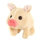 thumbnail image 2 of Juguete Eléctrico Cerdo Peluche Cochinillo Interactivo Realista (marrón Claro), 2 of 9