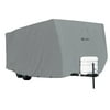 Classic Accessories OverDrive PolyPRO 1 Travel Trailer RV Cover, Fits 24' - 27' RVs - Breathable and Water Repellant Travel Trailer Cover