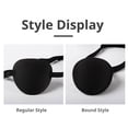 thumbnail image 3 of 1PCS Eye Patch Groove-Eye Shade Concave Washable Soft Adjustable Strap, 3 of 8
