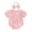 Pink, variant on Bagilaanoe Newborn Baby Girl Summer Rompers Daisy Print Short Sleeve Bodysuits + Headband 3M 6M 12M 18M Infant One Piece Jumpsuit